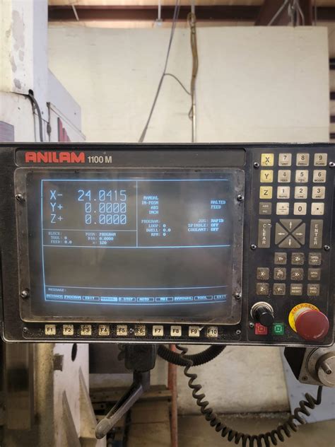 anilam 1100 cnc milling machine|anilam 1100m replacement.